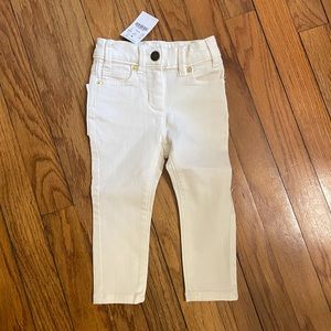 Crewcuts Size 2T White Jeans